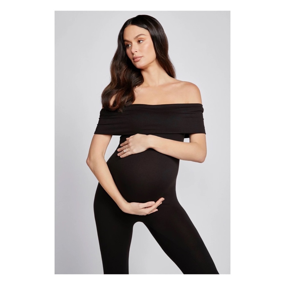 The Harper Bumpsuit Maternity Stretch